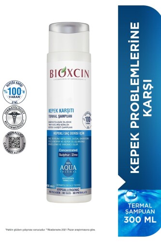 Bioxcin Aqua Thermal Kepek Karşıtı Şampuan 300 ml - 2