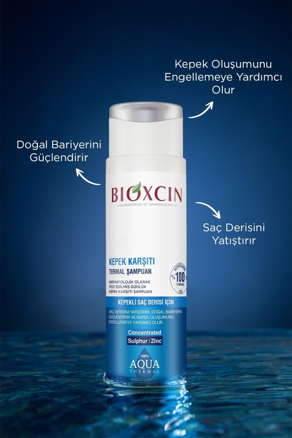 Bioxcin Aqua Thermal Kepek Karşıtı Şampuan 300 ml - 6