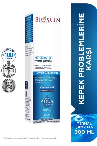 Bioxcin Aqua Thermal Kepek Karşıtı Şampuan 300 ml - 3