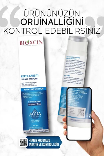 Bioxcin Aqua Thermal Kepek Karşıtı Şampuan 300 ml - 8