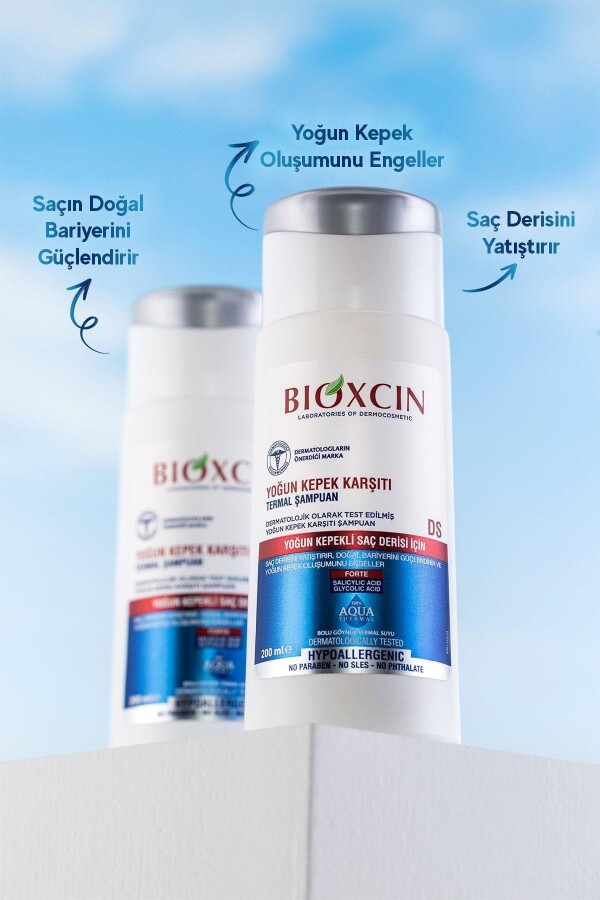 Bioxcin Aqua Thermal Yoğun Kepek Karşıtı Ds Şampuan 200ml - 4