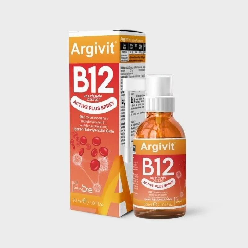 Argivit B12 Active Plus Sprey 30 ml - 1