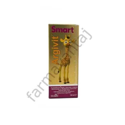 Argivit Smart Multivitamin ve Multimineral Takviye Edici Gıda 150ml 