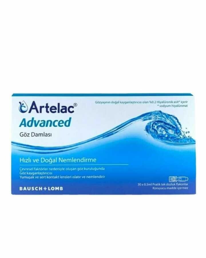 Artelac Advanced Tek Dozluk Göz Damlası 30 X 0,5 ml - 1