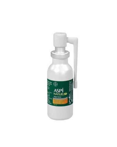 Aspi Natura Boğaz Spreyi Nane-Limon Aromalı 20ml - 2