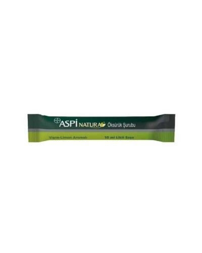 Aspi Natura Öksürük Şurubu Vişne-Limon Aromalı 10ml X 16’Lı Likit Saşe - 2