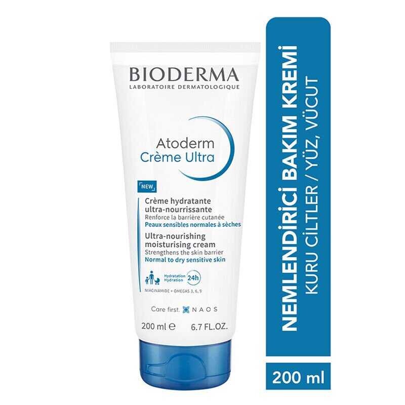 Atoderm Cream Ultra Kuru Ciltler İçin Ultra Nemlendirici, Besleyici Ve Koruyucu Bakım Kremi 200ml - 2