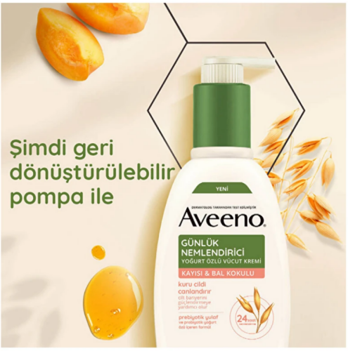 Aveeno Günlük Nemlendirici Vücut Kremi 300 ml - 4