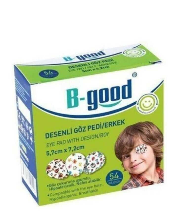 B good Desenli Erkek Göz Pedi 54 Adet - 1