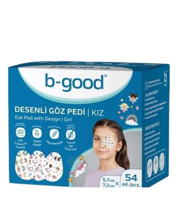 B Good Desenli Kız Göz Pedi 54 Adet - 1