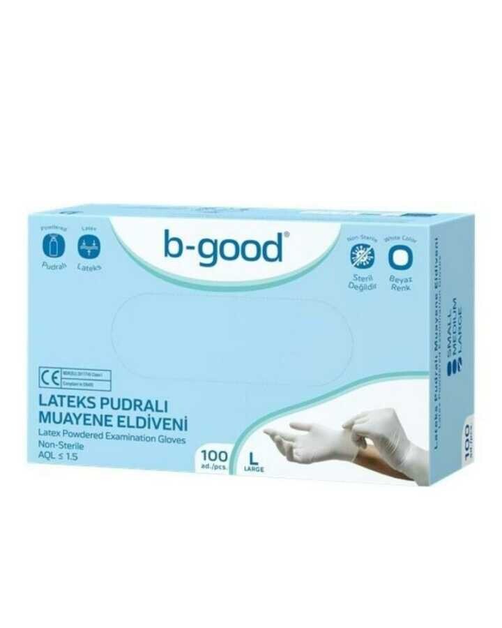 B Good Eldiven Pudralı Large 100'lü - 1