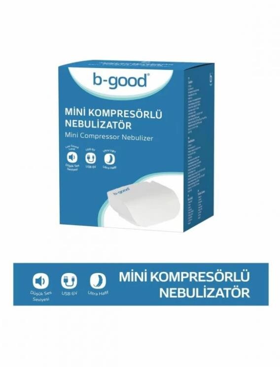 B-Good Mini Kompresör Nebulizatör - 2