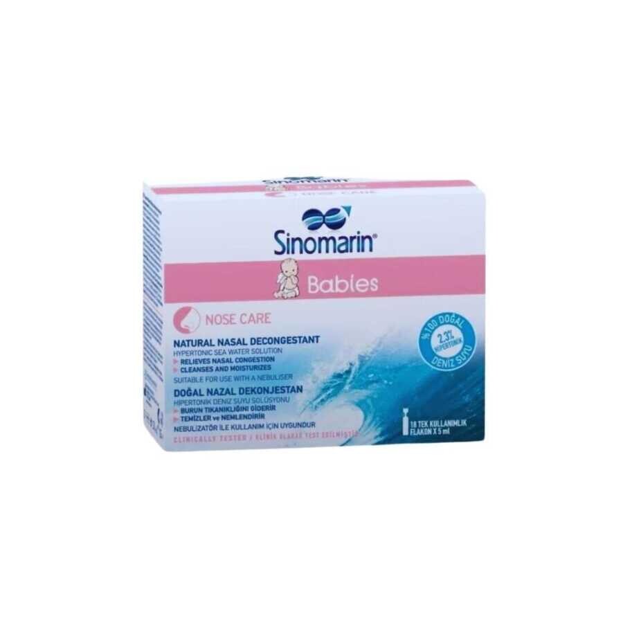 Babies Çocuklar Ve Bebekler İçin Hipertonik Deniz Suyu Solüsyonu 18X5ml Tek Dozluk Flakon - 1