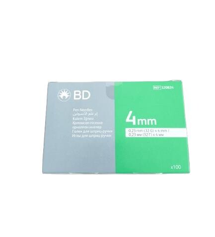 Bd Micro-fine Plus Kalem Iğnesi 0,23mm (32g) X 4mm 100 Adet - 1