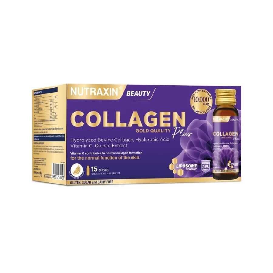 Beauty Collagen Gold Quality Plus Hidrolize Kolajen Karpuz Aromalı 15Shot X 50ml - 1