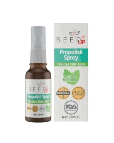 Beeo Up Propolisli Ballı Boğaz Spreyi 20 ml 