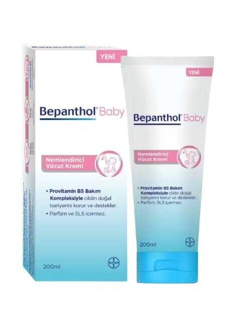 Bepanthol Baby Nemlendirici Vücut Kremi 200 ml - 1