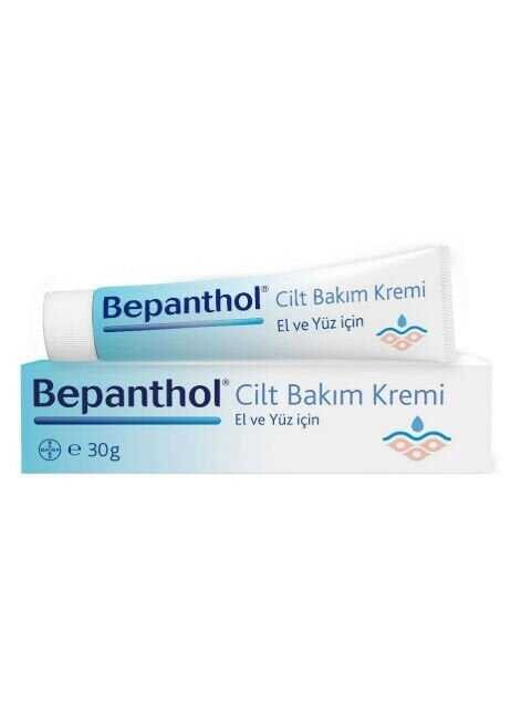 Bepanthol Derma El Ve Yüz İçin Günlük Nemlendirici Cilt Bakım Kremi 30g - 1