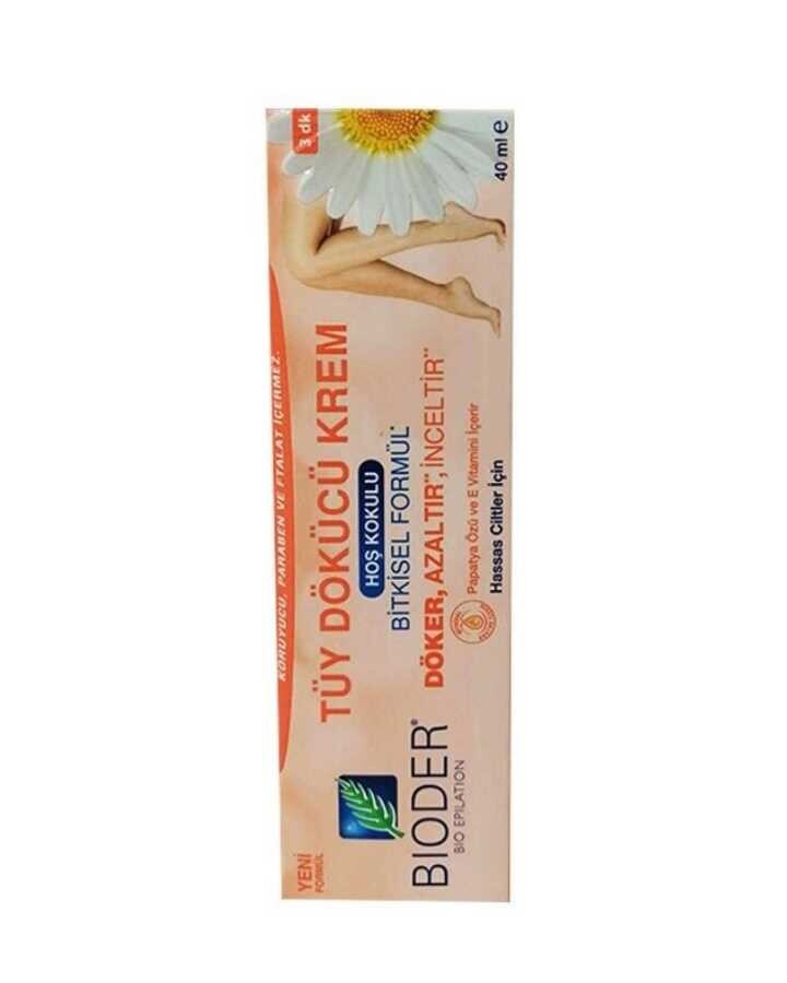 Bioder Tüy Dökücü Krem Hassas Ciltler 40 Ml - 1