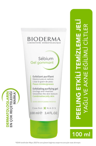 Bioderma Sebium Exfoliating Jel 100ml - 2