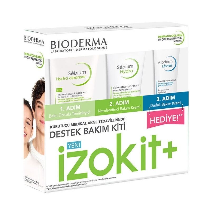 Bioderma Sebium İzokit+ Cilt Bakım Kiti - 1