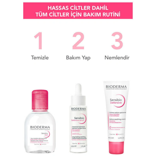 Bioderma Sensibio H2O Yüz ve Makyaj Temizleme Suyu 100 ml - 4