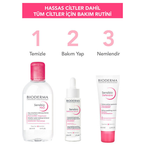 Bioderma Sensibio H2O Yüz ve Makyaj Temizleme Suyu 250 ml - 4