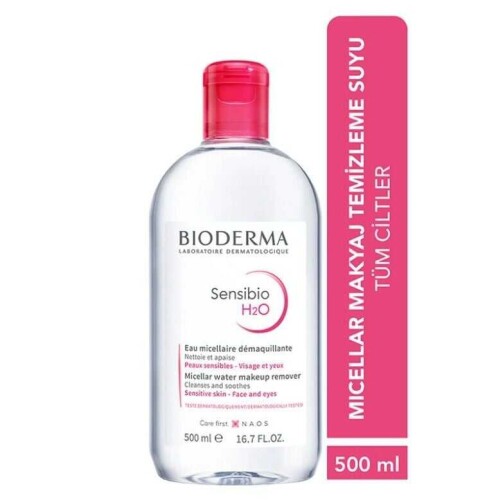 Bioderma Sensibio H2O Yüz ve Makyaj Temizleme Suyu 500Ml - 2