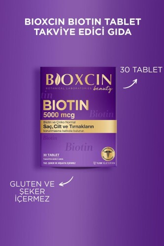 Bioxcin Biotin 5000 Mcg 1+1 Hediyeli - 4