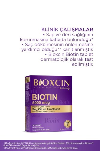 Bioxcin Biotin 5000 Mcg 1+1 Hediyeli - 2