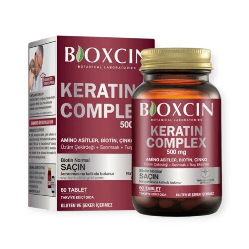 Bioxcin Forte Keratin Complex Tablet Takviye Edici Gıda 60 Tablet - 1