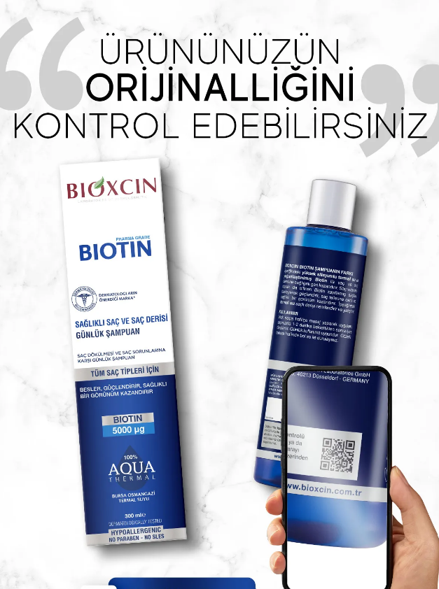 Bioxcin Şampuan Biotin 300 Ml - 5