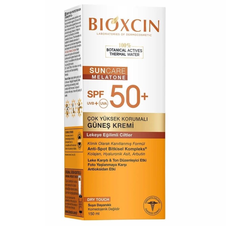 Bioxcin Sun Care Lekeli Ciltler için Güneş Kremi SPF 50+ 150 ml - 1