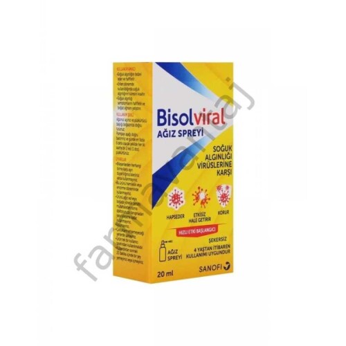 Bisolviral Ağız Spreyi 20ml 