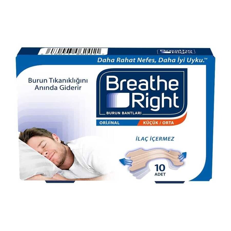 Breathe Right Orginal Burun Bantları 10 Adet - 1