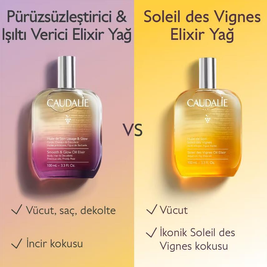 Caudalie Huile de Soin Pürüzsüzleştirici & Işıltı Verici Elixir Yağ 100 ml - 7