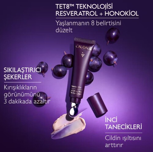 Caudalie Premier Cru Göz Bakım Kremi 15 ml - 2