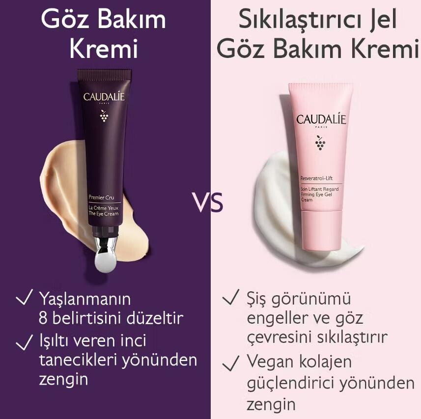 Caudalie Premier Cru Göz Bakım Kremi 15 ml - 5