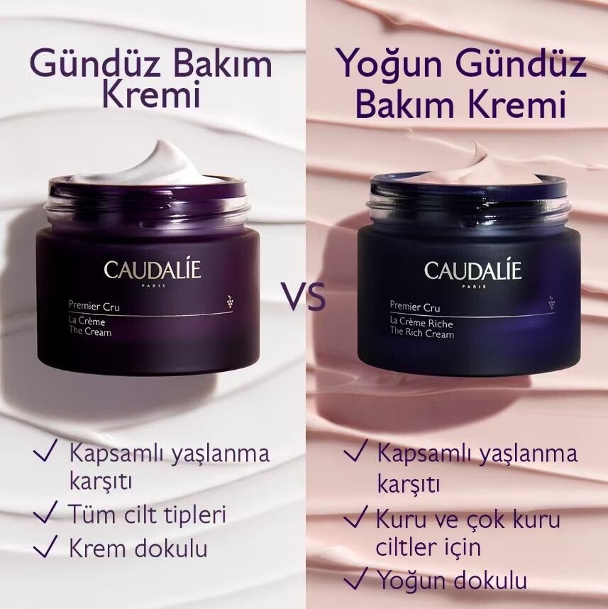 Caudalie Premier Cru Yaşlanma Karşıtı Gündüz Bakım Kremi 50 ml - 5