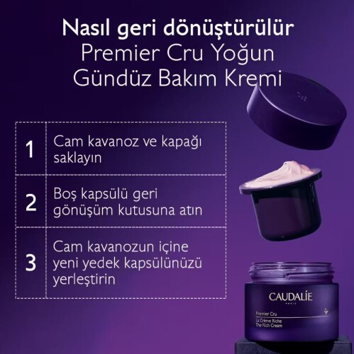 Caudalie Premier Cru Yaşlanma Karşıtı Gündüz Bakım Kremi 50 ml - 7