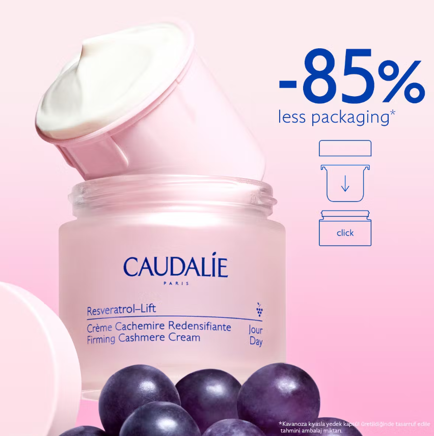 Caudalie Resveratrol-Lift Firming Cashmere Cream Refill 50 Ml - 2