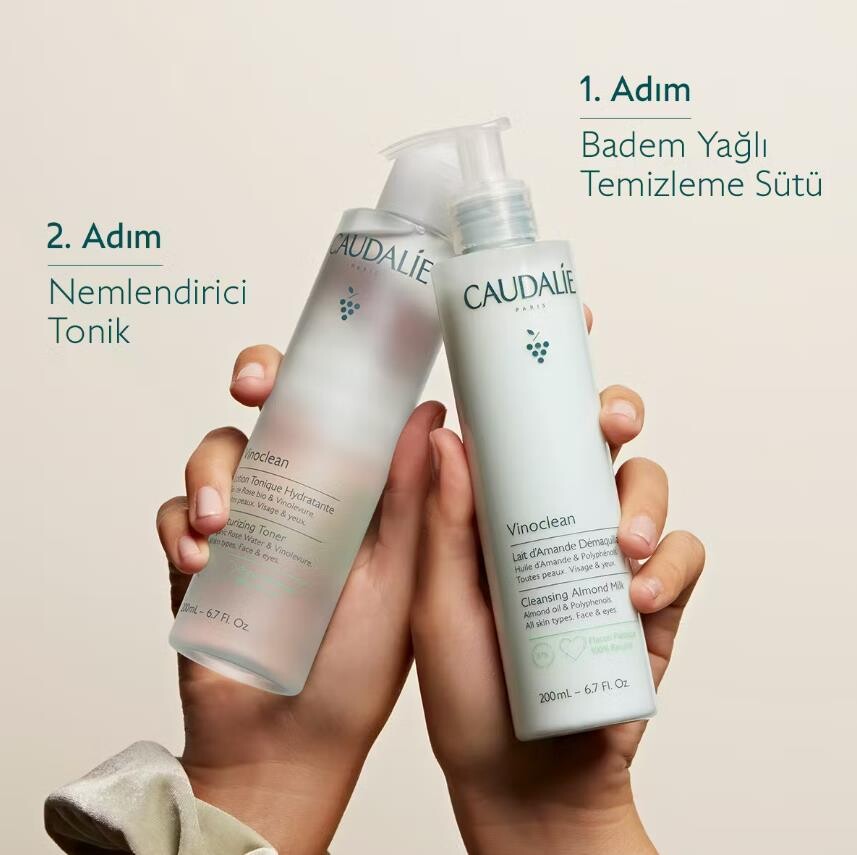 Caudalie Vinoclean Badem Yağlı Temizleme Sütü 200 ml - 6