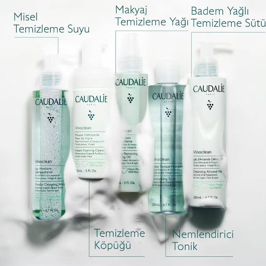 Caudalie Vinoclean Makyaj Temizleme Suyu 200 ml - 7