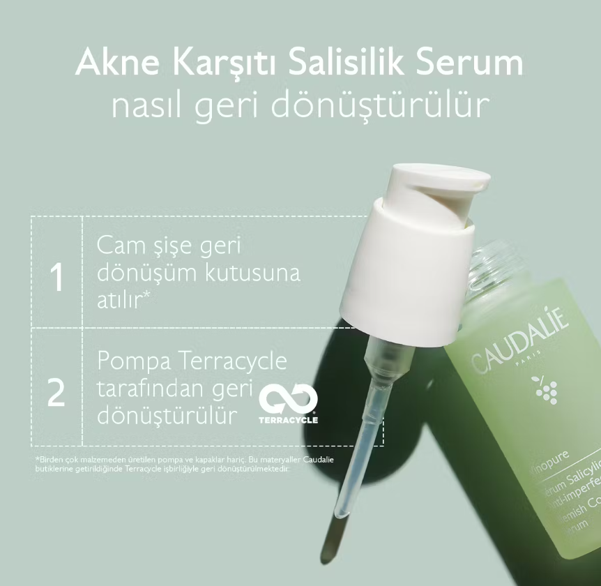 Caudalie Vinopure Blemish Control Salicylic Serum 30 Ml - 8