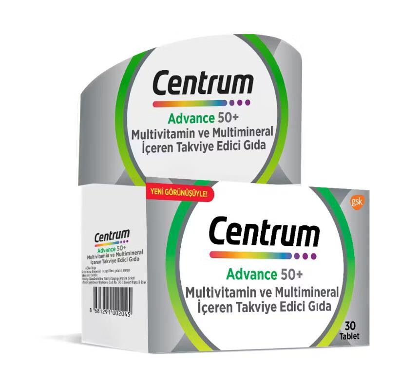 Centrum Advance 50 Plus Multivitamin 30 Tablet - 1