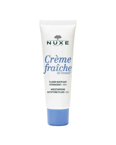 Creme Fraiche De Beaute 48H Fluide Matifiant Hydratant Nemlendirici Bakım Emülsiyonu 50 ml - 1