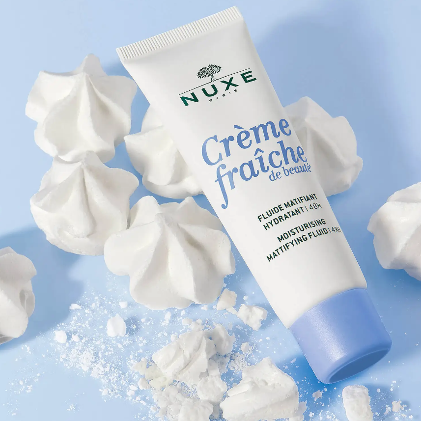 Creme Fraiche De Beaute 48H Fluide Matifiant Hydratant Nemlendirici Bakım Emülsiyonu 50 ml - 2