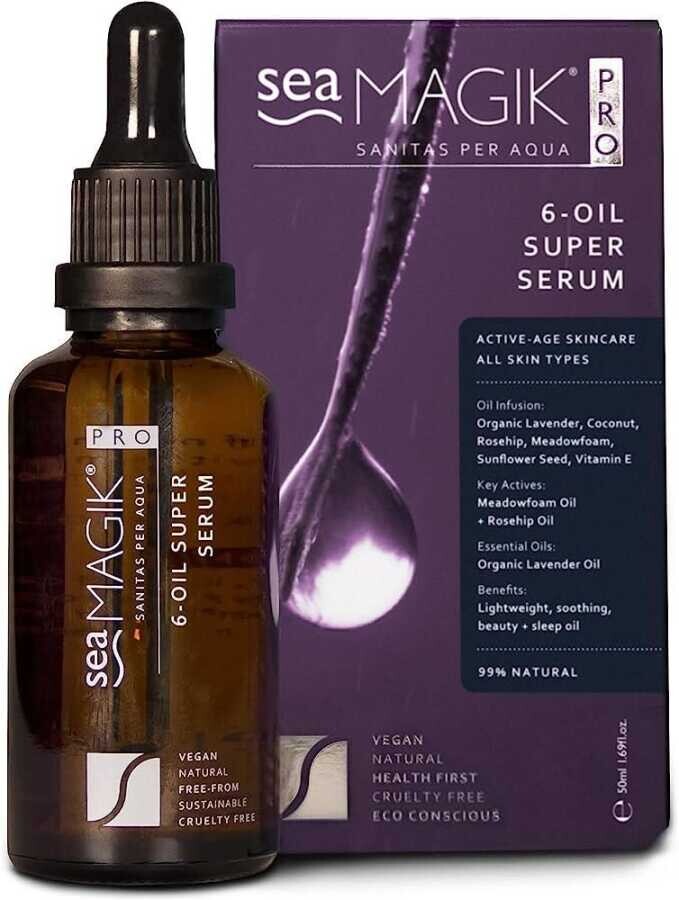 Dead Sea Spa Magik Organiks 6 Oil Super Serum 50ml - 1