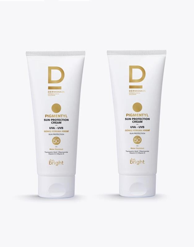 Dermoskin Be Bright Pigmentyl Güneş Koruyucu Krem SPF50+ 75 ml 2'li Paket - 1