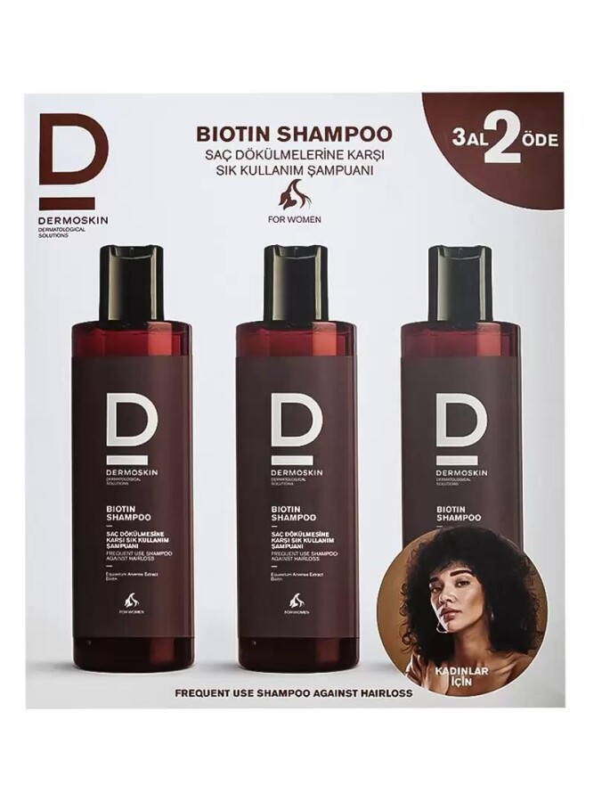 Dermoskin Biotin Shampoo For Women 200ml 3 Al 2 Öde - 1